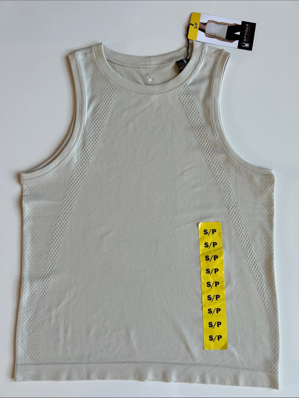 Spyder woman Sleeveless Athletic Activewear Tank Top, yoga